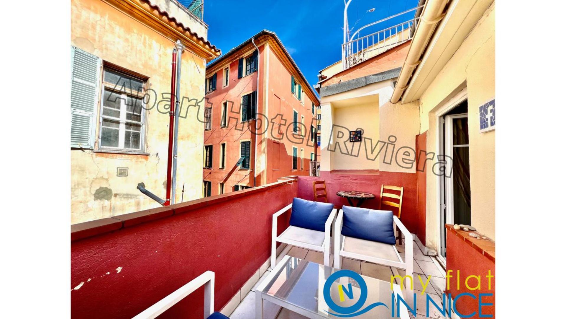 Aparthotel Riviera - Nice Cote D'Azur - Old Town - Promenade Des Anglais Eksteriør bilde