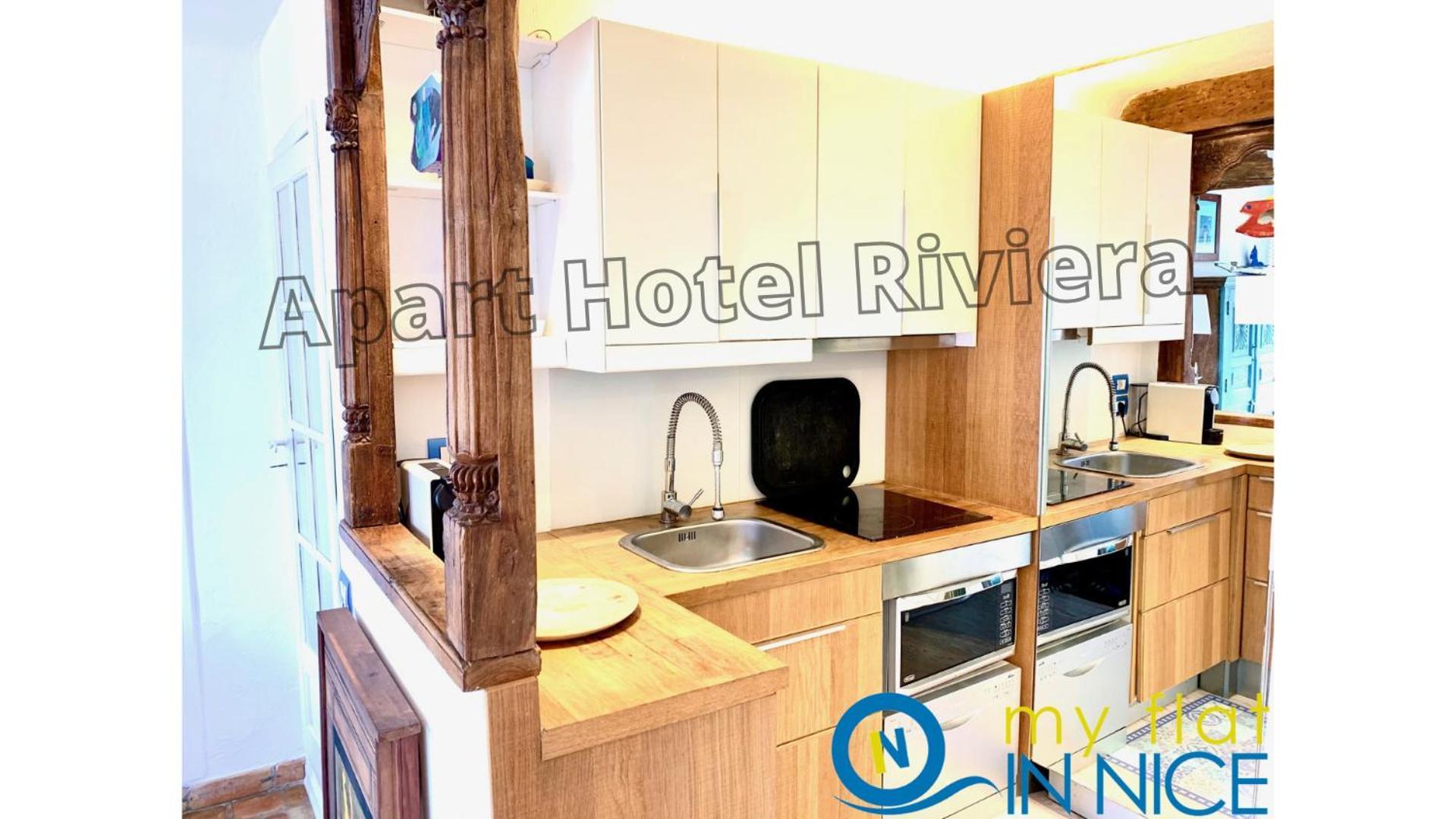 Aparthotel Riviera - Nice Cote D'Azur - Old Town - Promenade Des Anglais Eksteriør bilde