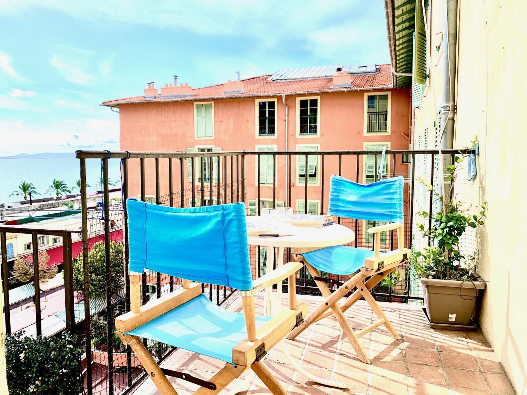 Aparthotel Riviera - Nice Cote D'Azur - Old Town - Promenade Des Anglais Rom bilde
