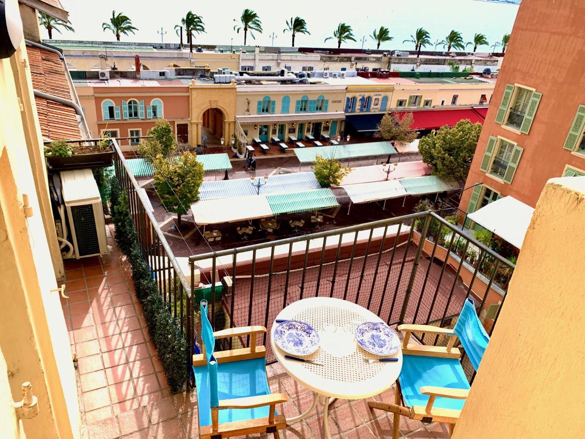 Aparthotel Riviera - Nice Cote D'Azur - Old Town - Promenade Des Anglais Rom bilde